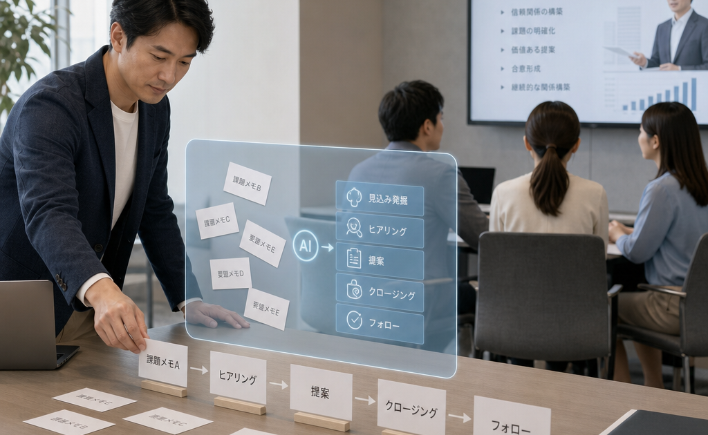 AIセールスイネーブルメントで営業力を仕組み化する方法