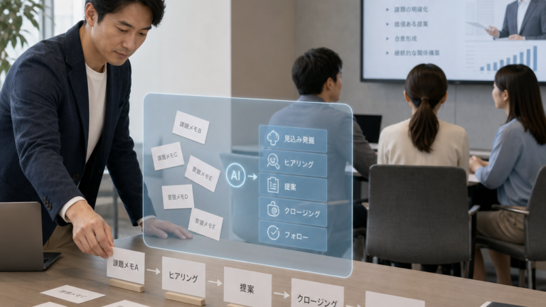 AIセールスイネーブルメントで営業力を仕組み化する方法