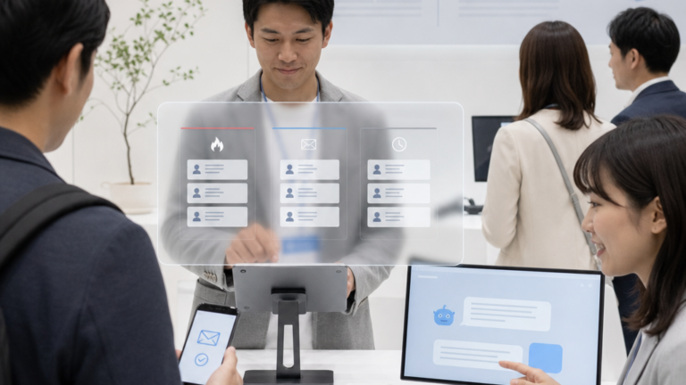 営業AI展示会で商談化を伸ばす実践設計
