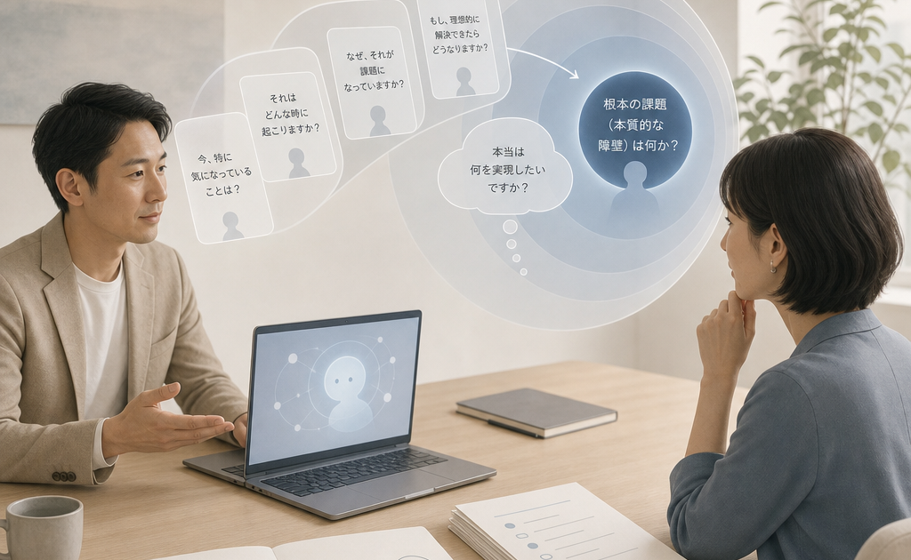 AI商談質問で顧客課題を深掘りする実践法