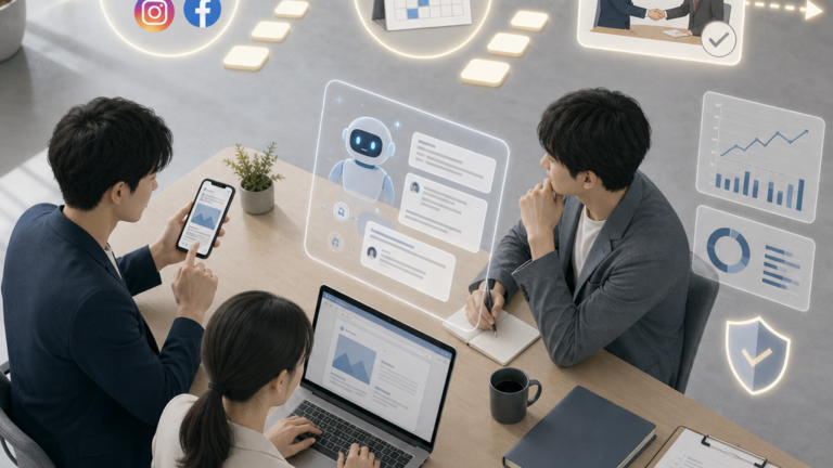AI営業SNS活用で商談を増やす実践設計