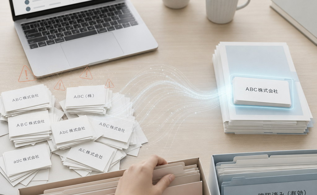 営業AI名寄せで営業データを成果へ変える方法