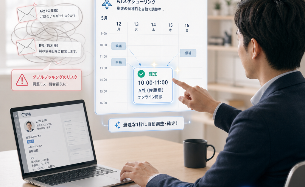 営業AI日程調整で商談化を加速する実践法