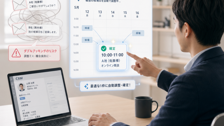 営業AI日程調整で商談化を加速する実践法