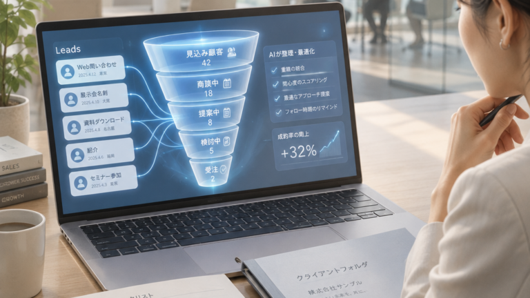 生成AIセールスで営業成果を伸ばす実践法